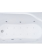 Jacuzzi massage bathtub rectangular ExclusiveLine IVEA 160x75 cm - 8